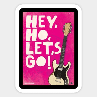 Ramones Lets Go Sticker